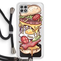 Diet Coke Please: Samsung Galaxy A22 4G Transparant Hoesje met koord