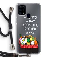 Bento a day: Samsung Galaxy M31 Transparant Hoesje met koord