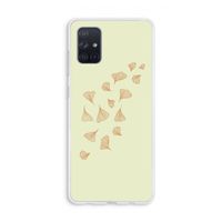 Falling Leaves: Galaxy A71 Transparant Hoesje Falling Leaves: Galaxy A71 Transparant Hoesje