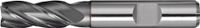 Promat Schachtfrees | DIN 844 type N | nominale-d. 5 mm | HSS-Co8 TiCN DIN 1835 B | snedeaantal 4 kort - 4000866350 4000866350