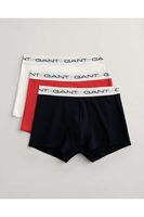 GANT Boxershorts wit/blauw/rood, Effen - thumbnail