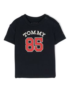 Tommy Hilfiger Junior t-shirt en coton à imprimé graphique - Bleu