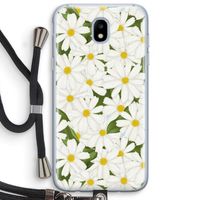 Summer Daisies: Samsung Galaxy J5 (2017) Transparant Hoesje met koord