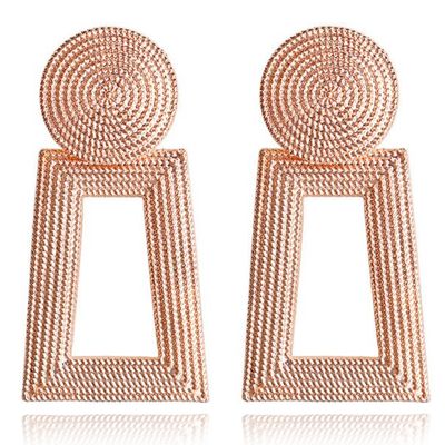 Vintage Oorhangers Cilla - Rose Gold