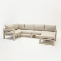 Grosso hoekbank 4 delig beige