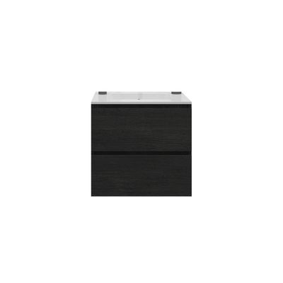 Badkamermeubelset Gliss Zeus 70 cm Zwart Eiken