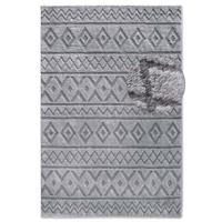 Vloerkleed Itinerance - Lichtgrijs maat: 280x200cm - materiaal: Polyester - Dekbed-Discounter.nl