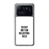 Belastinggeld: Xiaomi Mi 11 Ultra Transparant Hoesje