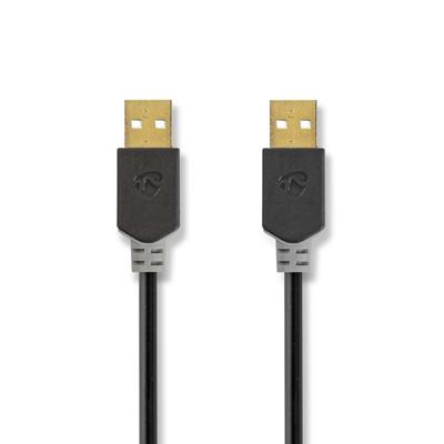 Nedis USB 2.0 Kabel A naar A 2 m