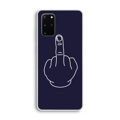 F**k U: Samsung Galaxy S20 Plus Transparant Hoesje