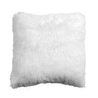 2e Halve Prijs Leen Bakker - Sierkussen Ilene - Off-white - 45x45 Cm - Polyester - Wit