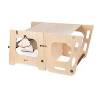 Classic World houten 2in1 leertoren en tafel verstelbaar, 90cm