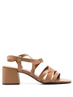 Sarah Chofakian sandales Lygia 65 mm à brides - Marron