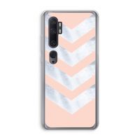 Marmeren pijlen: Xiaomi Mi Note 10 Pro Transparant Hoesje Marmeren pijlen: Xiaomi Mi Note 10 Pro Transparant Hoesje