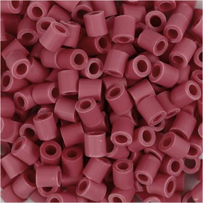 NABBI Biobeads van , afm 5x5 mm, gatgrootte 2.5 mm, medium, rood, 3000 stuk/ 1 doos
