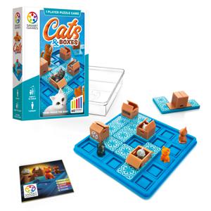 SmartGames Cats & Boxes leerspel Nederlands, 1 speler, Vanaf 7 jaar, 60 opdrachten