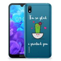 Huawei Y5 (2019) Telefoonhoesje met Naam Cactus Glad