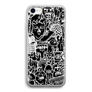 Vexx Black Mixtape: iPhone SE 2020 Transparant Hoesje
