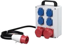 Enzo Kopp cee verdeler 5p/16a/400v naar 2xcee + 4xwcd - 6314200