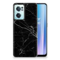 OnePlus Nord CE 2 5G | TPU | Siliconen hoesje | Marmer Zwart - Origineel Cadeau Vader