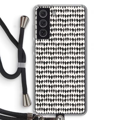 Crazy shapes: Samsung Galaxy S21 FE Transparant Hoesje met koord
