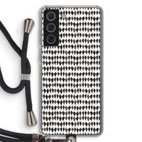 Crazy shapes: Samsung Galaxy S21 FE Transparant Hoesje met koord