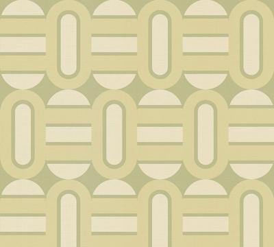 AS Creation Retro Chic - Groen - Retro - 395361