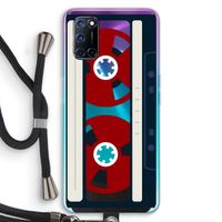 Here's your tape: Oppo A92 Transparant Hoesje met koord Here's your tape: Oppo A92 Transparant Hoesje met koord