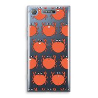 Krab: Sony Xperia XZ1 Transparant Hoesje
