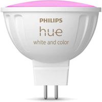 Connected lamp - PHILIPS HUE - MR16 - Wit en gekleurd licht - Bluetooth-compatibel - Verpakking van 2 - Werkt met app en stem - thumbnail