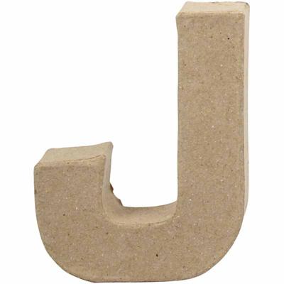 Creativ Company Letter papier-maché - j, 10cm