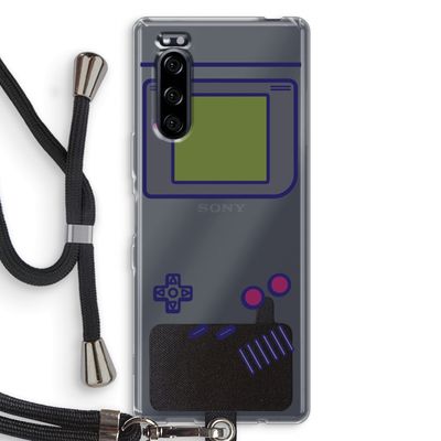 Game On: Sony Xperia 5 Transparant Hoesje met koord