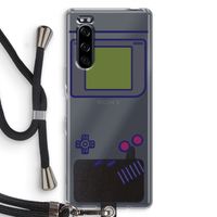 Game On: Sony Xperia 5 Transparant Hoesje met koord