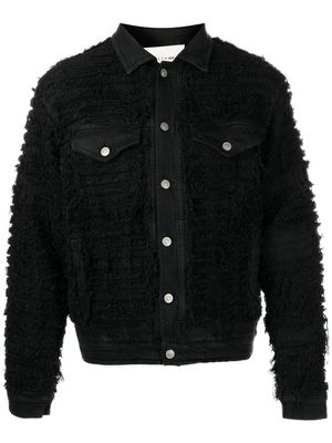 1017 ALYX 9SM veste en jean à bords francs - Noir