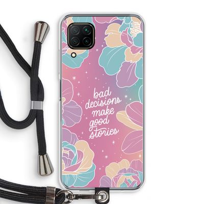Good stories: Huawei P40 Lite Transparant Hoesje met koord