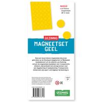Gezinnig Magneetset geel
