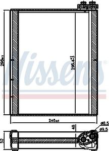 Verdamper, airconditioning 92368