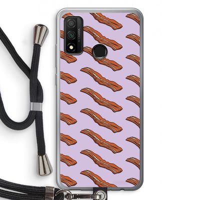 Bacon to my eggs #2: Huawei P Smart (2020) Transparant Hoesje met koord