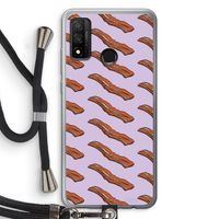 Bacon to my eggs #2: Huawei P Smart (2020) Transparant Hoesje met koord