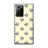 Vogeltjes: Samsung Galaxy Note 20 Ultra / Note 20 Ultra 5G Transparant Hoesje Vogeltjes: Samsung Galaxy Note 20 Ultra / Note 20 Ultra 5G Transparant Hoesje