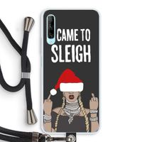Came To Sleigh: Huawei P Smart Pro Transparant Hoesje met koord