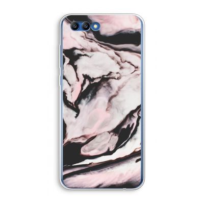 Roze stroom: Honor 10 Transparant Hoesje