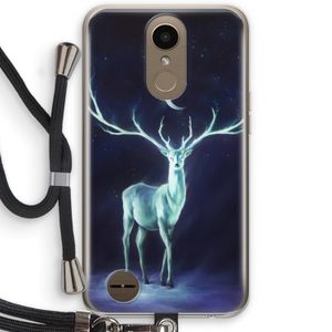 Nightbringer: LG K10 (2017) Transparant Hoesje met koord