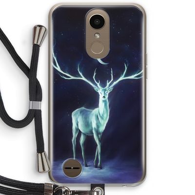 Nightbringer: LG K10 (2017) Transparant Hoesje met koord