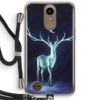 Nightbringer: LG K10 (2017) Transparant Hoesje met koord