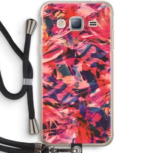 California: Samsung Galaxy J3 (2016) Transparant Hoesje met koord