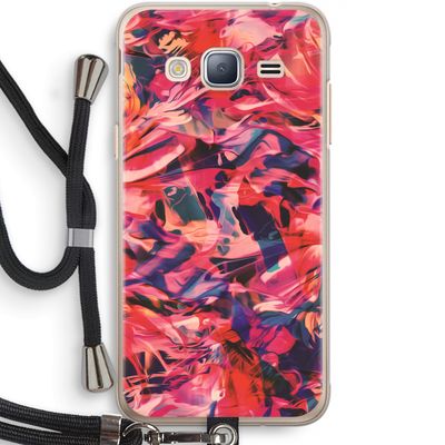 California: Samsung Galaxy J3 (2016) Transparant Hoesje met koord