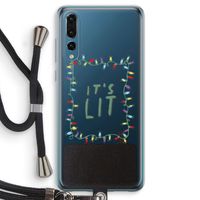 It's Lit: Huawei P20 Pro Transparant Hoesje met koord