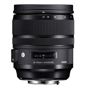 Sigma 24-70mm F2.8 DG OS HSM ART MILC Standaardlens Zwart