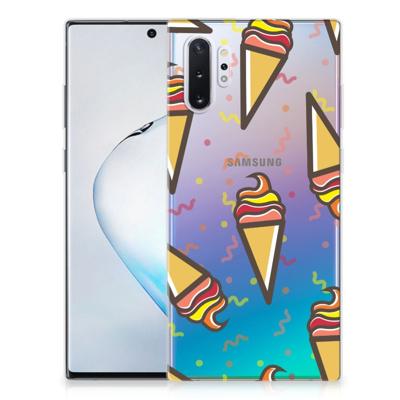 Samsung Galaxy Note 10 Plus | Siliconen Case | Icecream